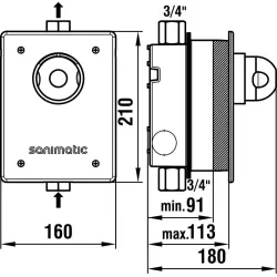 Laufen -Inwalltouch HF770003441000-