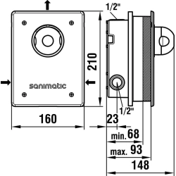 Laufen -Inwalltouch HF770006100000-