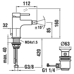 Laufen -Twinplus HF905410100000-