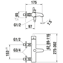 Laufen -Pure HF901760428000-