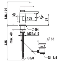 Laufen-The New Classic HF900501100000-