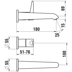 Laufen-Pure HF901722100000-