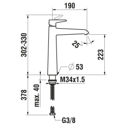 Laufen -Pure HF901714428000-