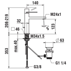 Laufen-Quadriga HF901103100000-