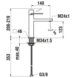 Laufen-Quadriga HF901104441000-