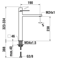 Laufen -Quadriga HF901114441000-