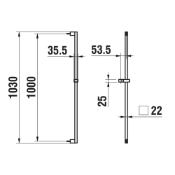 Laufen -CityGliss HF901158100000-