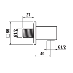 Laufen -Quadriga HF901159100000-
