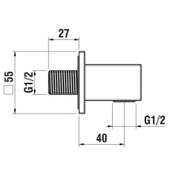 Laufen-Quadriga HF901159441000-