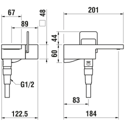 Laufen -Quadriga HF901165441040-