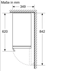 Siemens-KU20WVHF0 iQ500 Weinkühlschrank mit Glastür 82 x 30 cm-