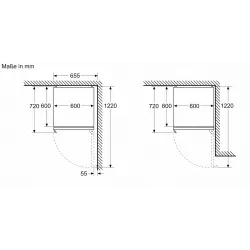 Bosch -KGN39VXBT Serie 4 Freistehende Kühl-Gefrier-Kombination