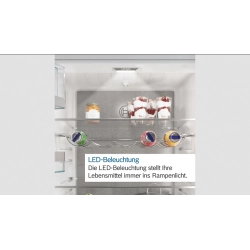 Bosch -KGE398IBP Serie 6 Freistehende Kühl-Gefrier-Kombination