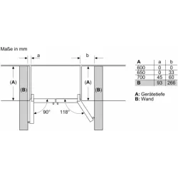 Bosch -KFF96PIEP Series 8 Smart French Door Fridge-
