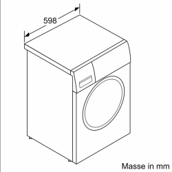 Siemens WM14N2B1CH iQ300 Waschmaschine Frontloader 9 kg 1400