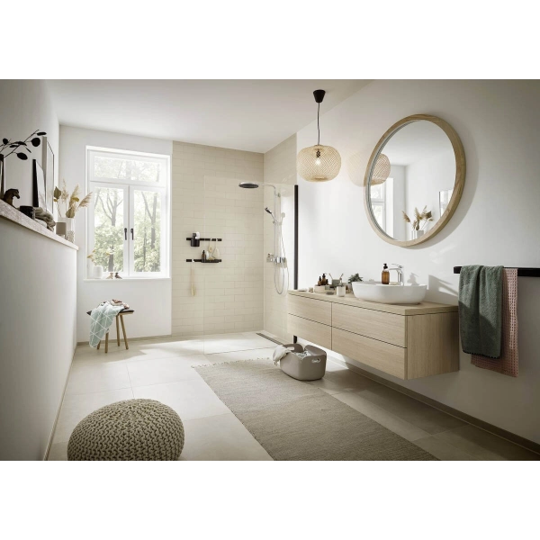 Hansgrohe-Showerpipe 260 1jet mit ShowerTablet Select 400-