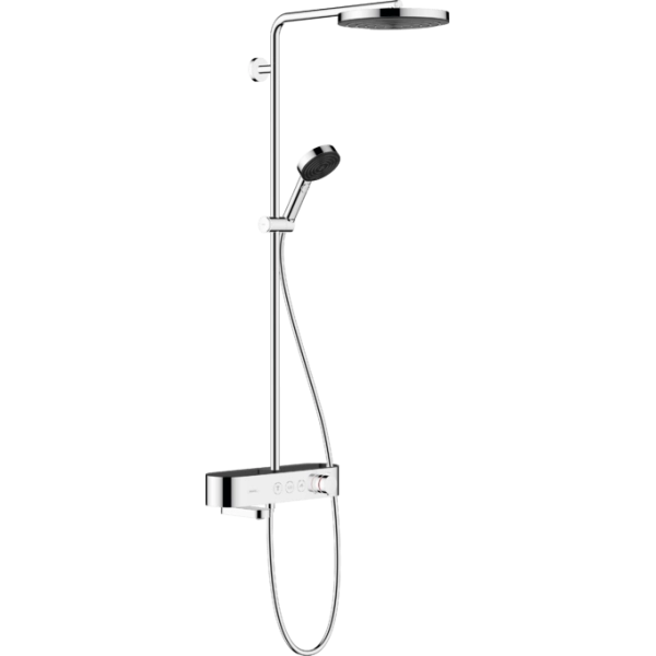 Hansgrohe-Showerpipe 260 1jet mit Wannenthermostat ShowerTablet