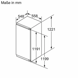 Siemens -KI41RADD1 iQ500 Einbau-Kühlschrank-