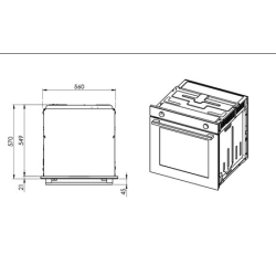 Samsung-NV7B41201AK/U3 Backofen BO360 Dual Cook-
