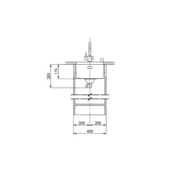 Suter Becken-Accento A 34U Unterbau-Becken: Ventil - Tipo-Suter
