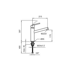 Laufen-Siminox HF503017441000-