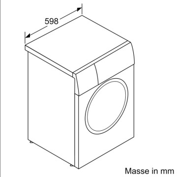 Bosch-WGB25604CH Serie 8 Waschmaschine Frontloader 10 kg 1600