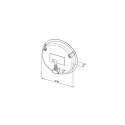 Qi Charger Einbausteckdose