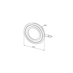 Qi Charger Einbausteckdose