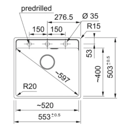 Franke Farbspülen und -becken-Maris MRG 210-52-