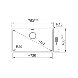 Franke Farbspülen und -becken -Maris MRG 110-72-