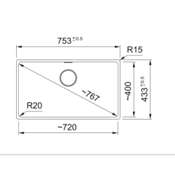 Franke Farbspülen und -becken-Maris MRG 110-72-