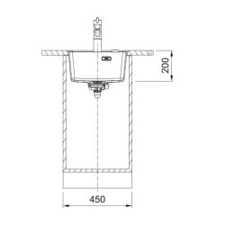 Franke Farbspülen und -becken-Maris MRG 210-37-