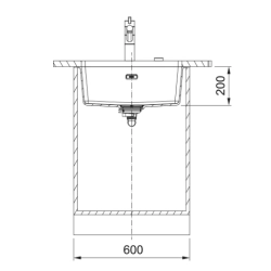 Franke Farbspülen und -becken-Maris MRG 110-52-