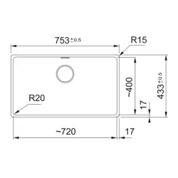Franke Farbspülen und -becken -Franke Maris MRG 210-72-