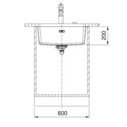 Franke Farbspülen und -becken -Maris MRG 110-52-