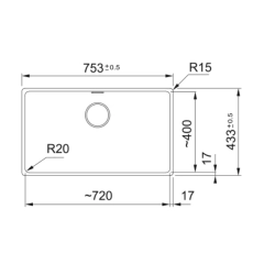 Franke Farbspülen und -becken -Franke Maris MRG 210-72-