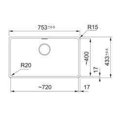 Franke Farbspülen und -becken -Maris MRG 210-72-