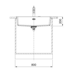 Franke Farbspülen und -becken -Maris MRG 210-72-