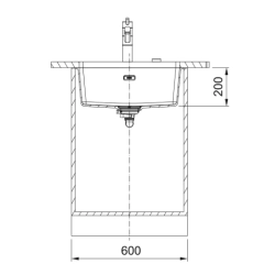 Franke Farbspülen und -becken-Maris MRG 110-52-