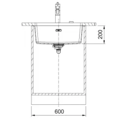 Franke Farbspülen und -becken -Maris MRG 110-52-