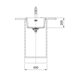 Franke Farbspülen und -becken -Maris MRG 110-37-