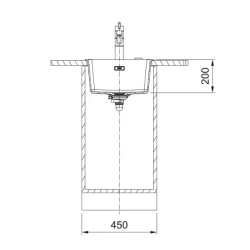 Franke Farbspülen und -becken-Maris MRG110-37-