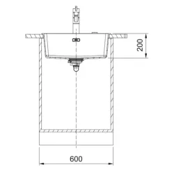 Franke Farbspülen und -becken -Franke Maris MRG 210-52-