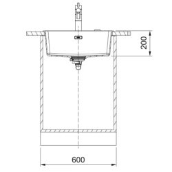 Franke Farbspülen und -becken-Maris MRG 210-52-