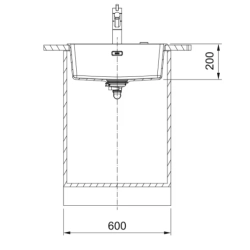 Franke Farbspülen und -becken-Maris MRG 210-52-