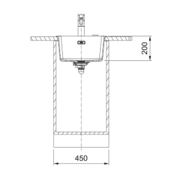 Franke Farbspülen und -becken-Maris MRG 110-37-