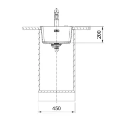 Franke Farbspülen und -becken -Maris MRG 110-37-
