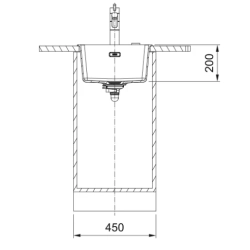 Franke Farbspülen und -becken -Maris MRG 110-37-