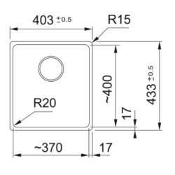 Franke Farbspülen und -becken -Maris MRG 210-37-