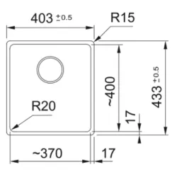 Franke Farbspülen und -becken-Maris MRG 210-37-